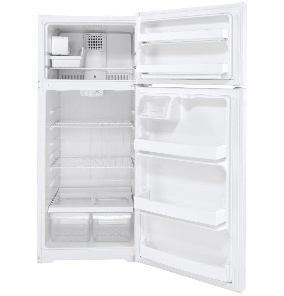 Ge Appliances GIE18DTNRWW Ge® Energy Star® 17.5 Cu. Ft. Top-Freezer Refrigerator