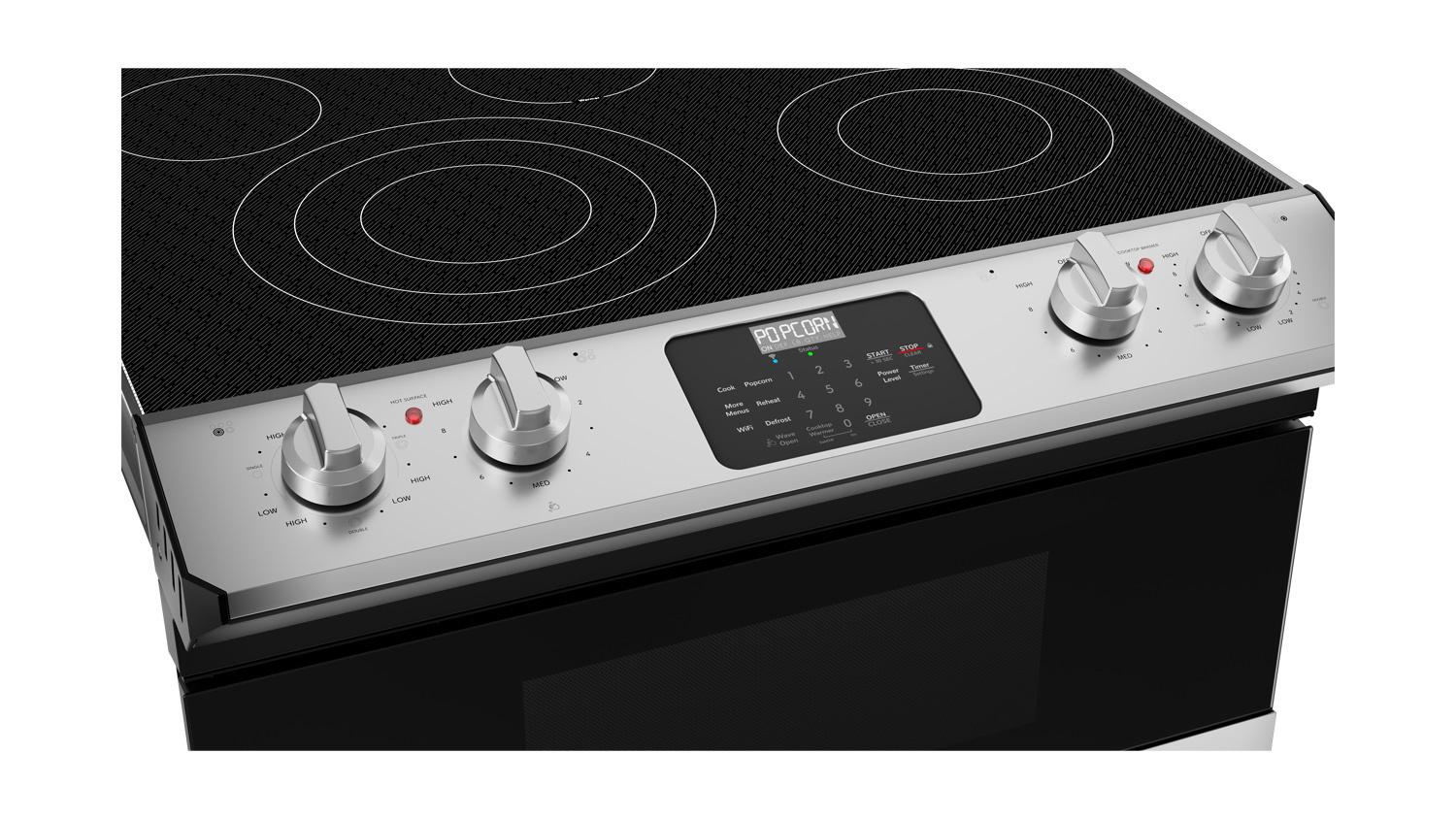 Sharp STR3065HS Smart Radiant Rangetop With Microwave Drawer Oven