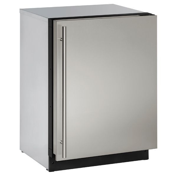 U-Line U2224RS00B 2224R 24" Refrigerator With Stainless Solid Finish And Field Reversible Door Swing (115 V/60 Hz Volts /60 Hz Hz)