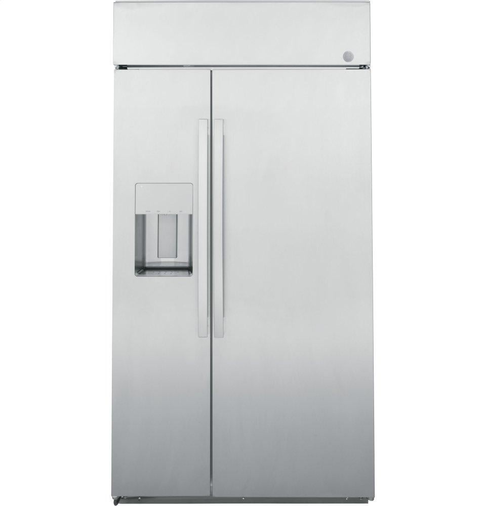 Ge Appliances PSB48YSNSS Ge Profile™ Series 48" Smart Built-In Side-By-Side Refrigerator With Dispenser