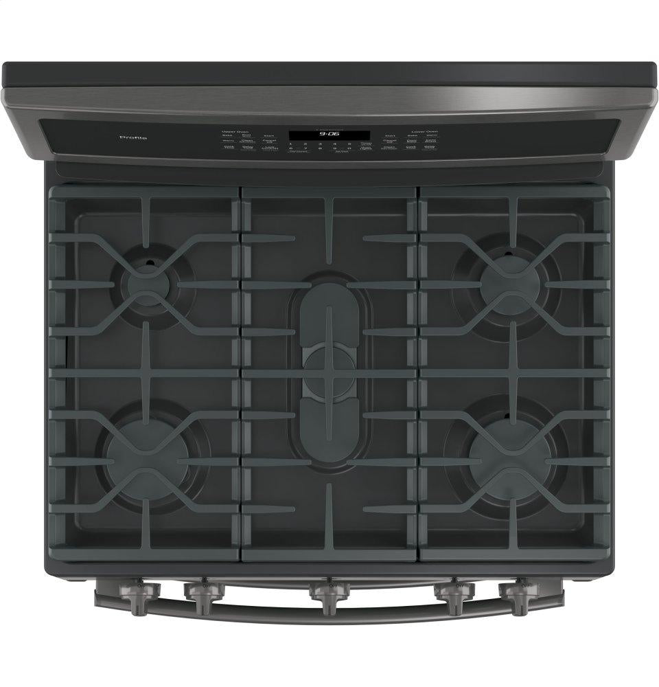 Ge Appliances PGB960BEJTS Ge Profile™ 30" Free-Standing Gas Double Oven Convection Range