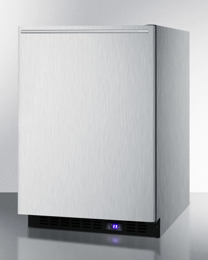 Summit SCFF53BXCSSHHIM 24" Wide Built-In All-Freezer With Icemaker