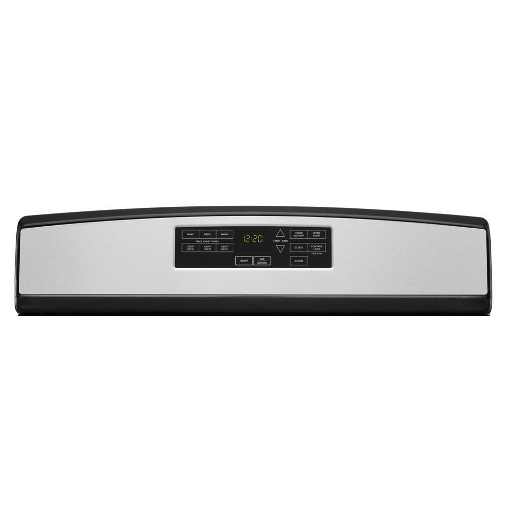 Amana AGR6603SMS 30-Inch Gas Range With Self-Clean Option