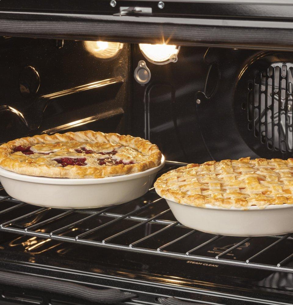 Ge Appliances PGB960BEJTS Ge Profile™ 30" Free-Standing Gas Double Oven Convection Range