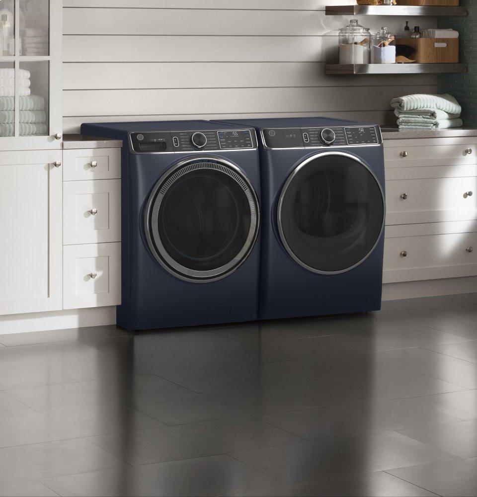 Ge Appliances GFD85GSPNRS Ge® 7.8 Cu. Ft. Capacity Smart Front Load Gas Dryer With Steam And Sanitize Cycle