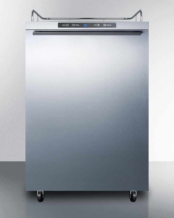 Summit SBC635MOS7NKHH 24" Wide Outdoor Kegerator