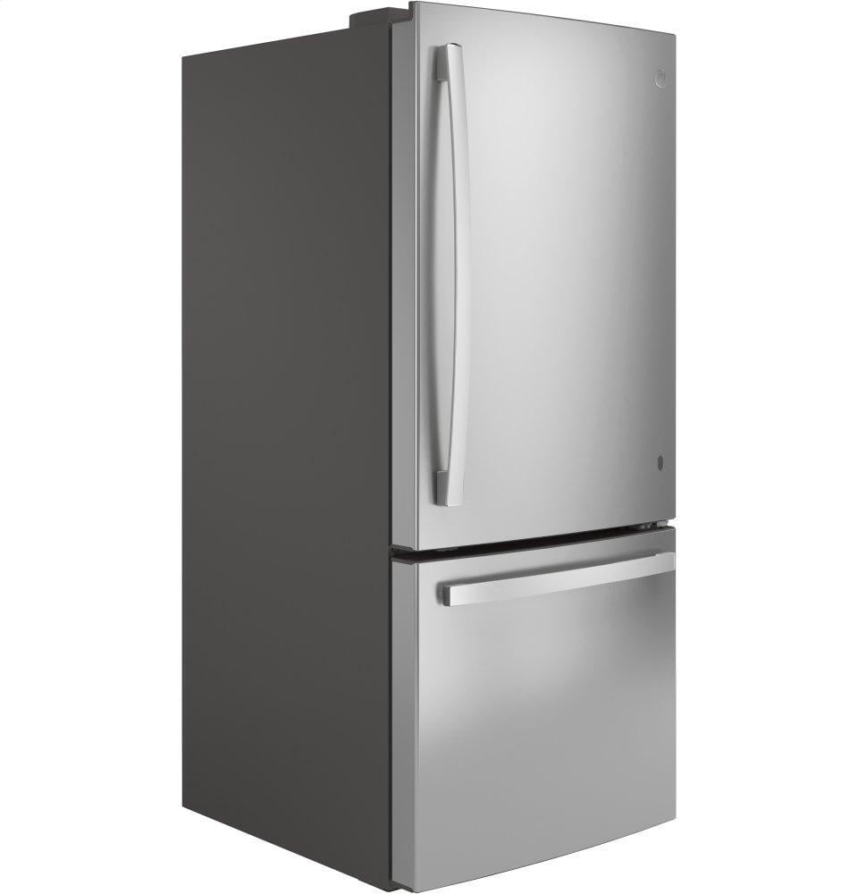 Ge Appliances GBE21DSKSS Ge® Energy Star® 21.0 Cu. Ft. Bottom-Freezer Refrigerator