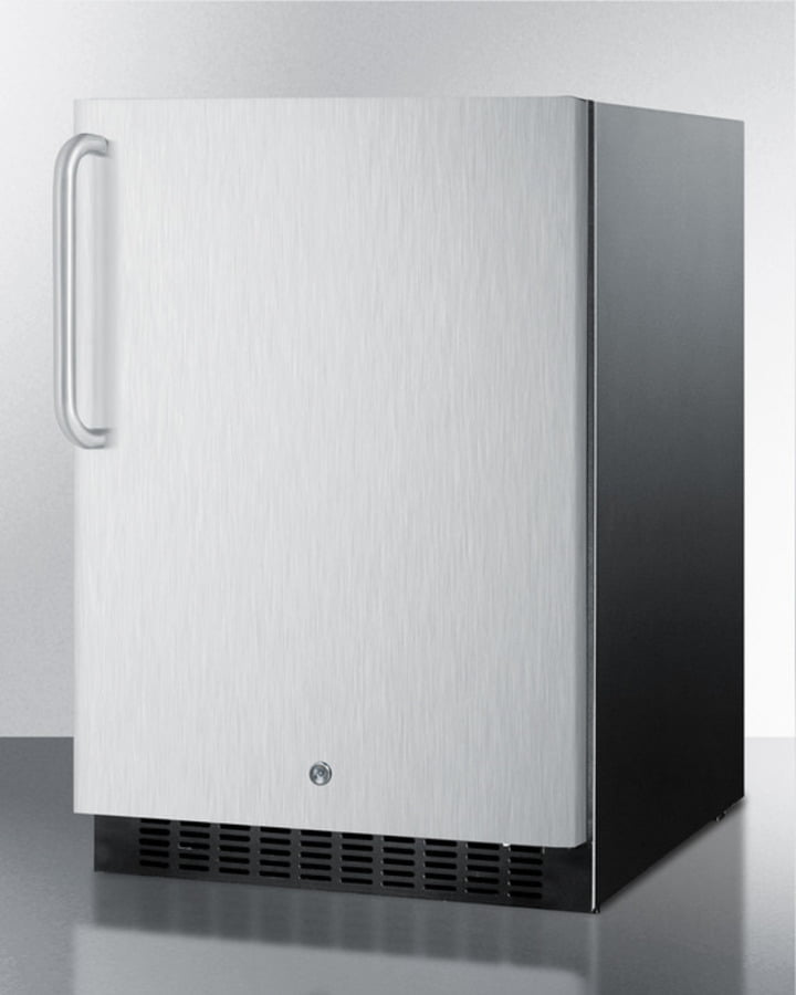 Summit SPR627OSSSTB 24" Wide Outdoor All-Refrigerator