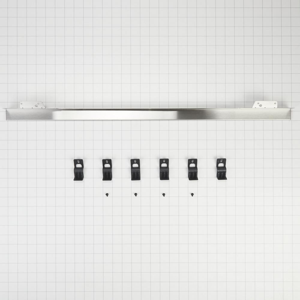 Jennair W10837579 Built-In Range Flush Installation Trim Kit, Stainless Steel