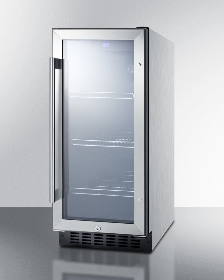 Summit SCR1536BGCSS 15" Wide Built-In Beverage Center