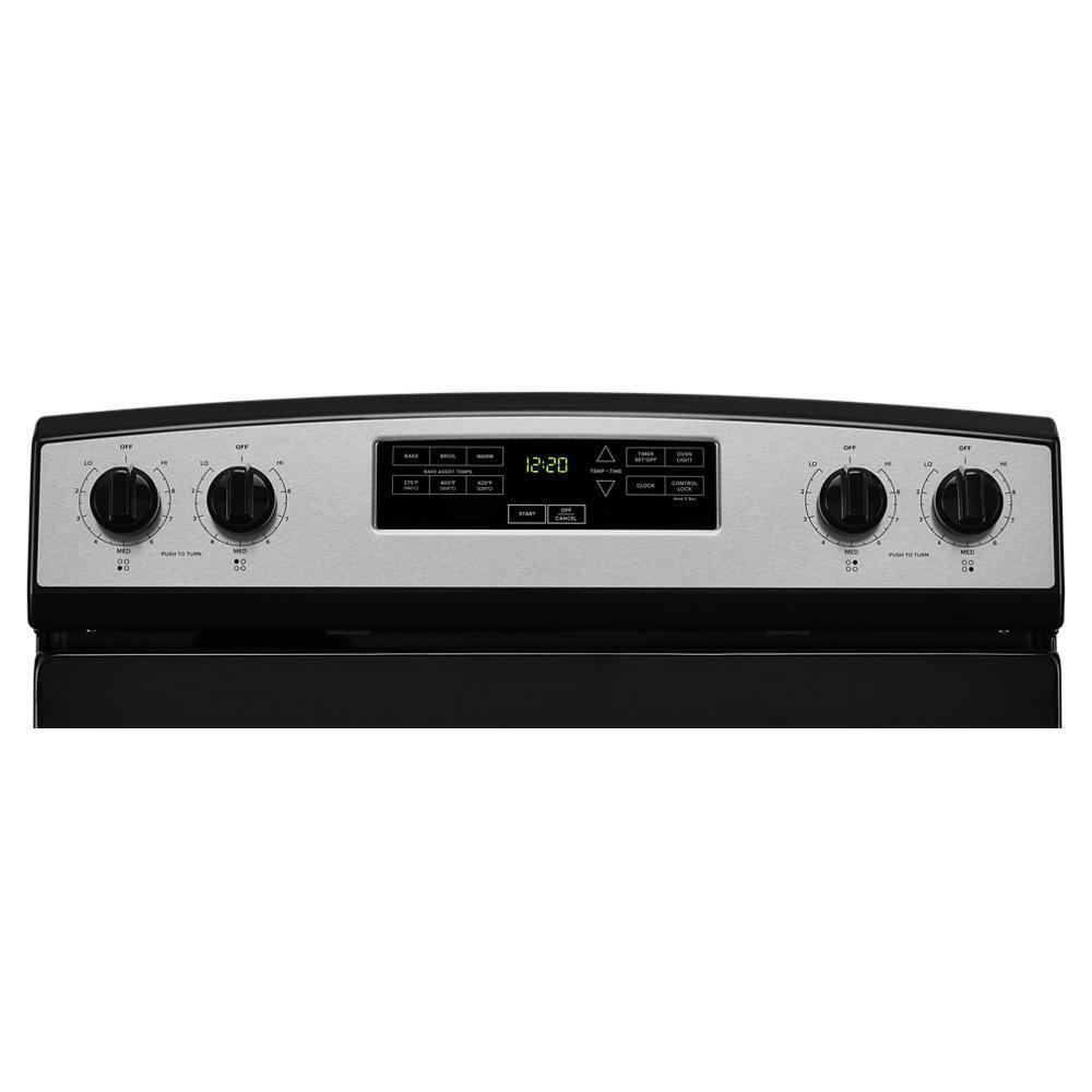Amana ACR4303MMS 30-Inch Amana® Electric Range With Bake Assist Temps