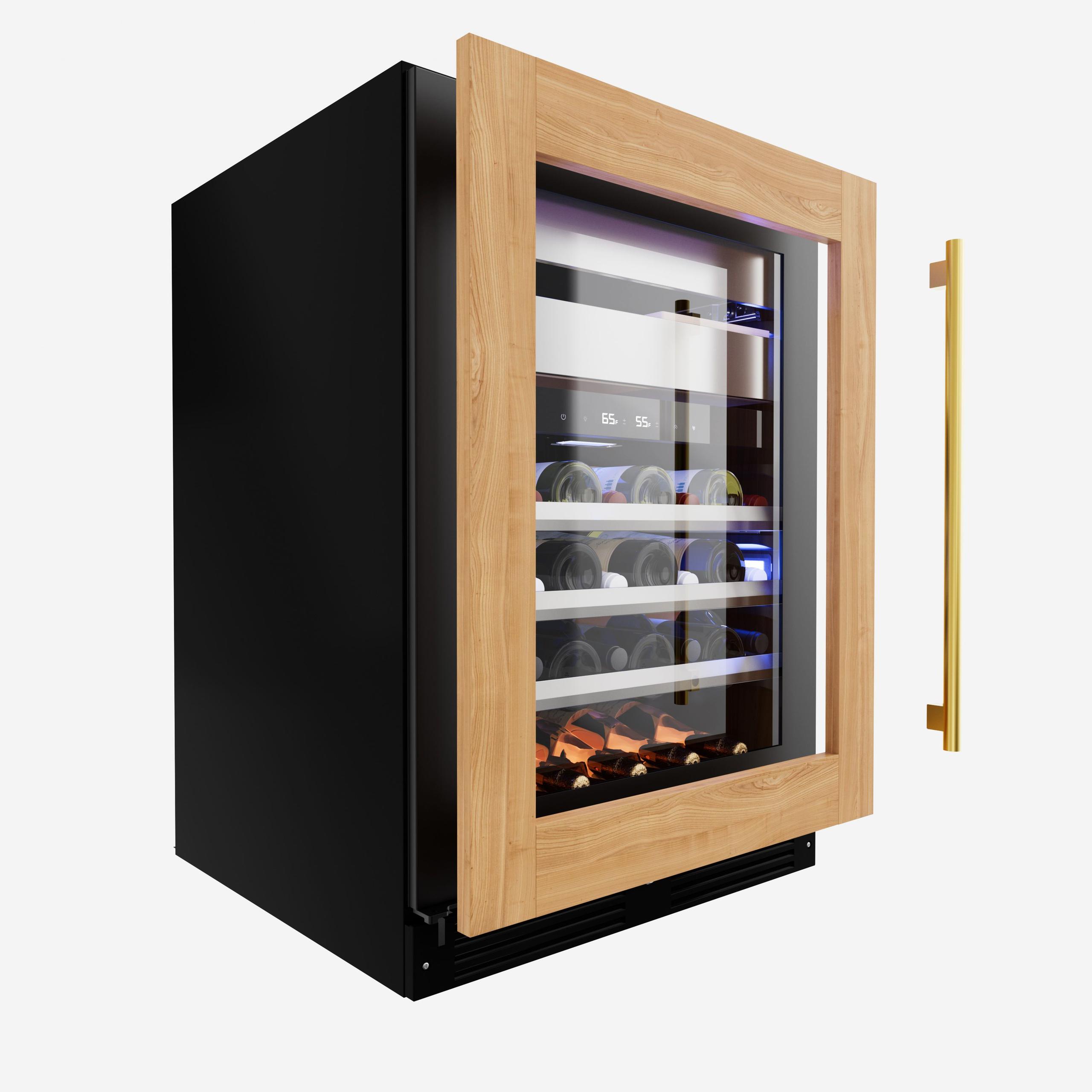 Xo Appliance XOU24WWGOL Wine And Weed 24" Overlay Frame Glass Lh