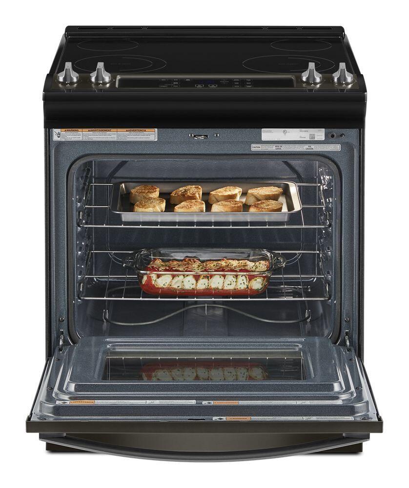 Whirlpool WEE515S0LV 4.8 Cu. Ft. Whirlpool® Electric Range With Frozen Bake™ Technology