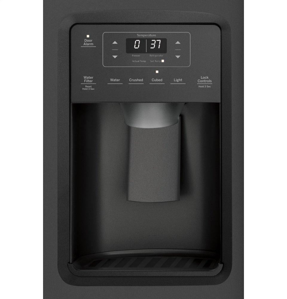 Ge Appliances GSS25IENDS Ge® 25.1 Cu. Ft. Side-By-Side Refrigerator