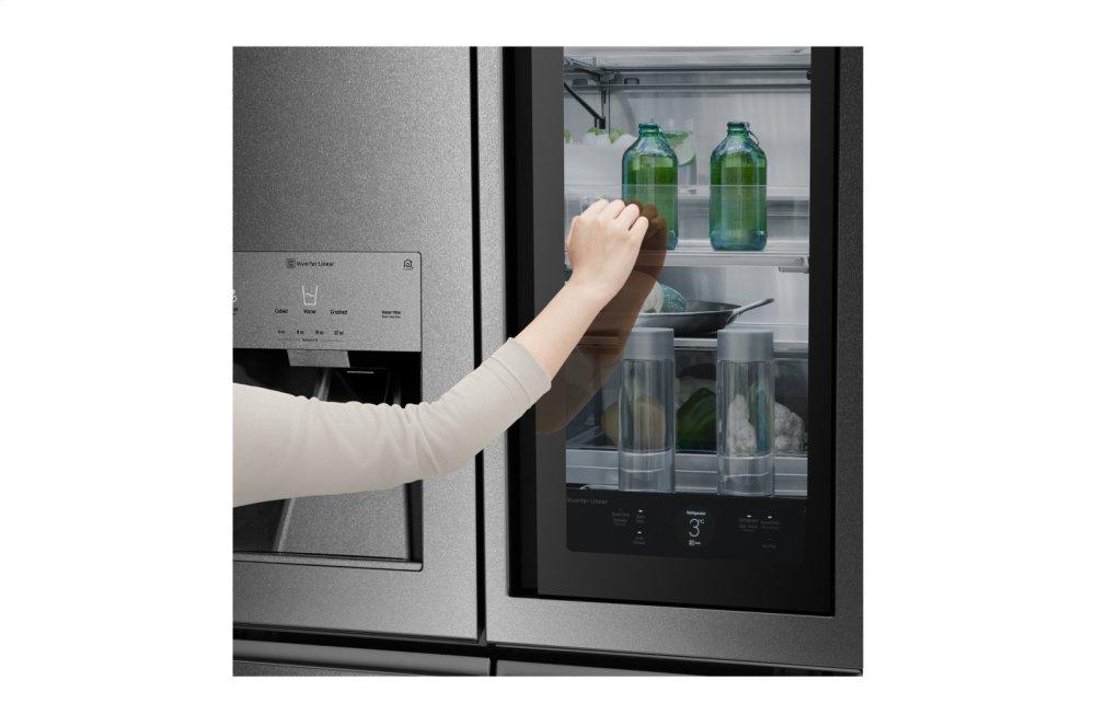Lg LUPXC2386N Lg Signature 23 Cu. Ft. Smart Wi-Fi Enabled Instaview™ Door-In-Door® Counter-Depth Refrigerator