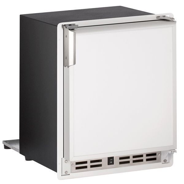 U-Line ULNSP18FCW03A 14" Crescent Ice Maker With White Solid Finish (115 V/60 Hz Volts /60 Hz Hz)