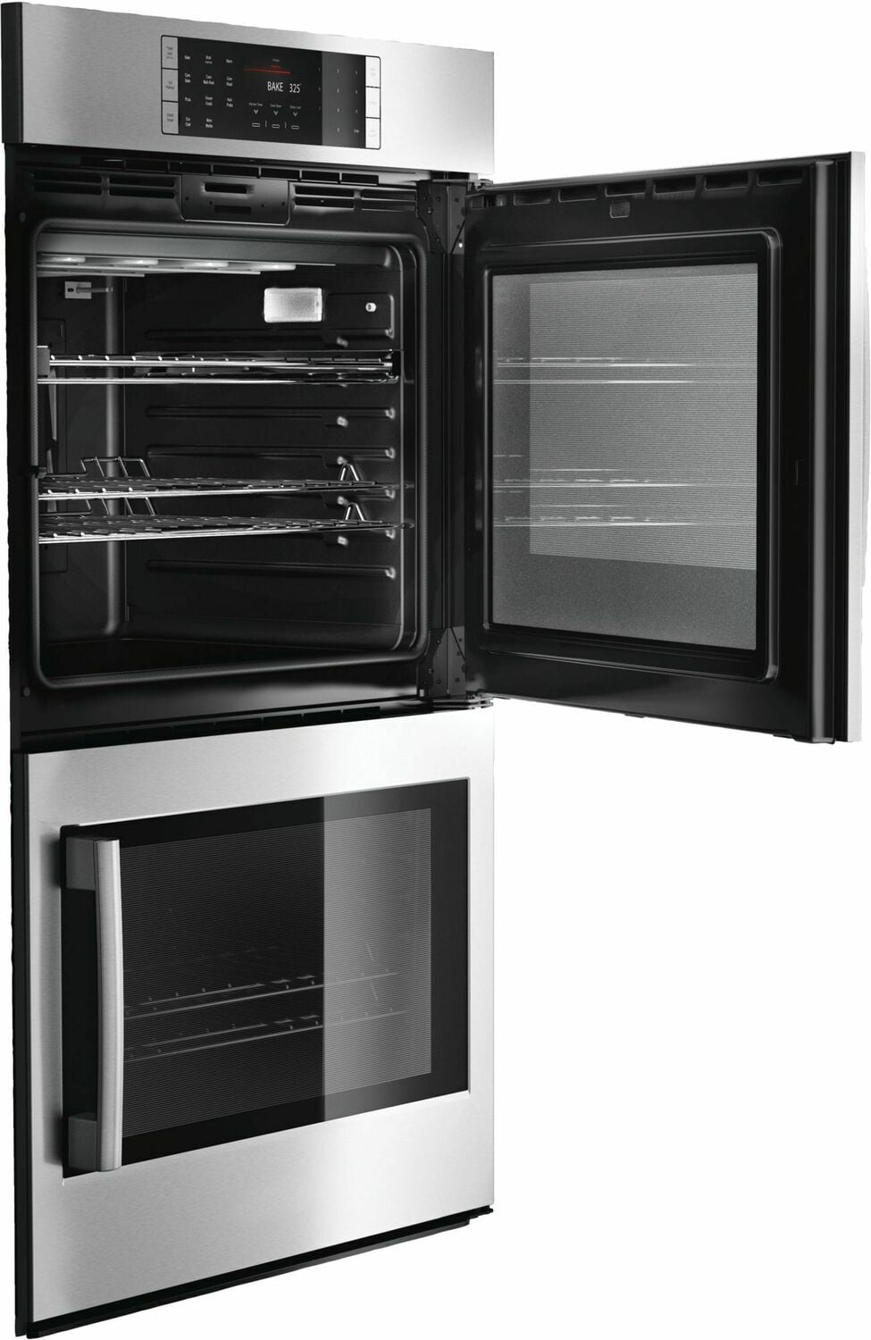 Bosch HBLP651RUC Benchmark Series, 30", Double Wall Oven, Ss, Eu Conv./Eu Conv., Tft Touch Control, Right Swing