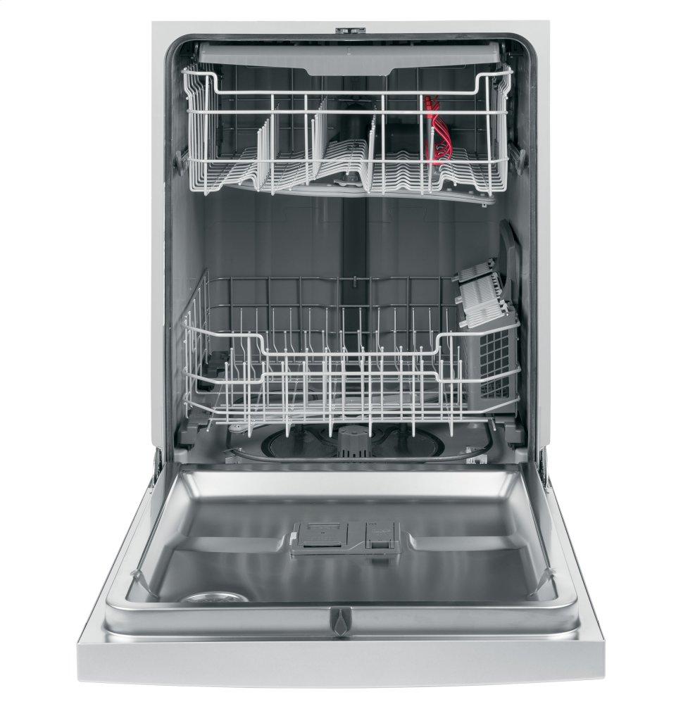 Ge Appliances GDF640HSMSS Ge® Front Control With Stainless Interior Door Dishwasher With Sanitize Cycle & Dry Boost