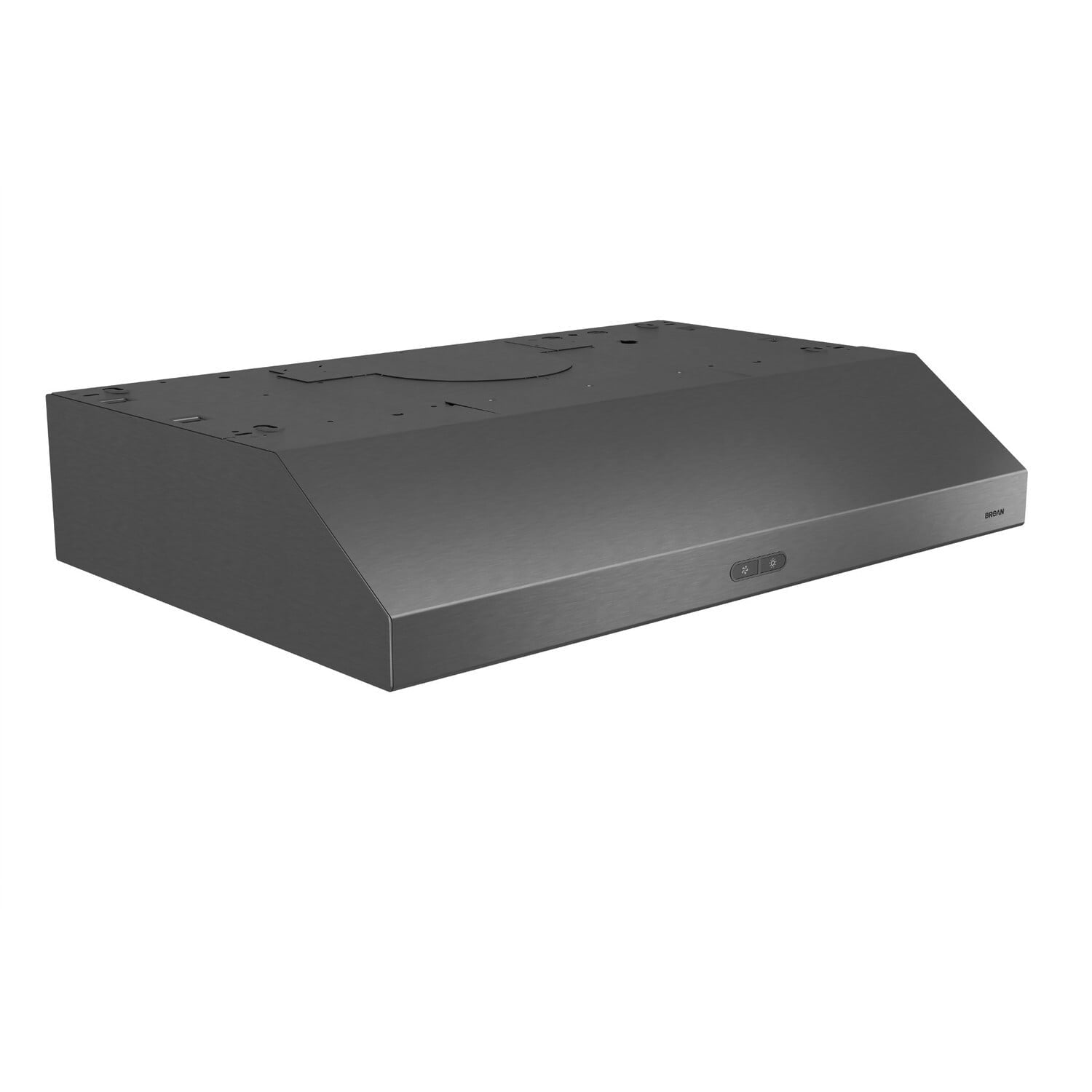Broan BCDF136BLS Broan® 36-Inch Convertible Under-Cabinet Range Hood, 300 Cfm, Black Stainless Steel