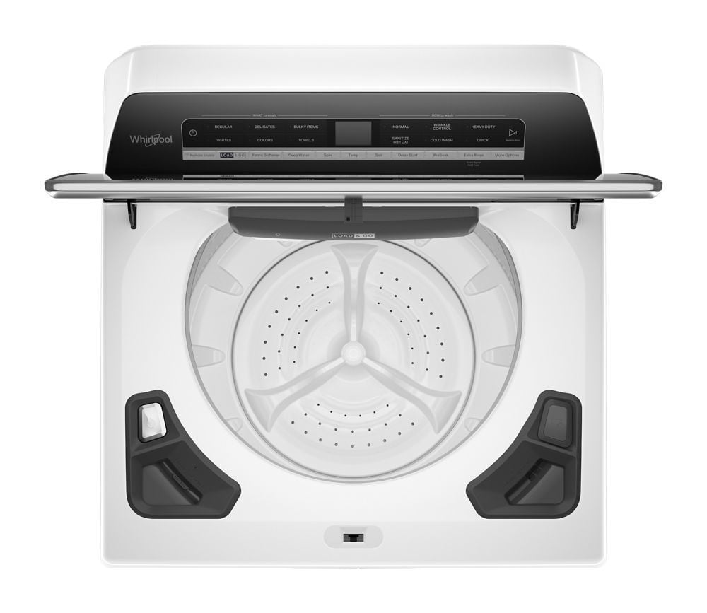 Whirlpool WTW7120HW 5.3 Cu. Ft. Smart Capable Top Load Washer