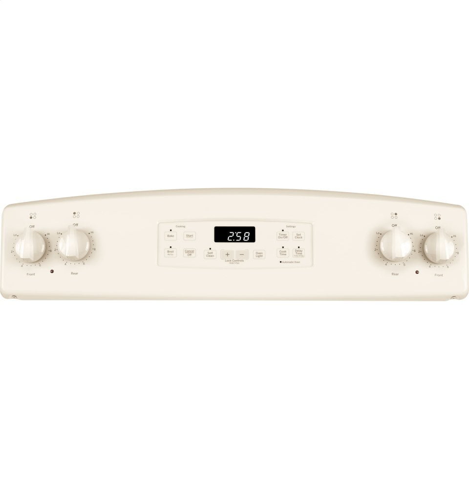 Ge Appliances JB258DMCC Ge® 30" Free-Standing Self-Clean Electric Range
