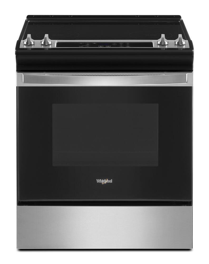 Whirlpool WEE515S0LS 4.8 Cu. Ft. Whirlpool® Electric Range With Frozen Bake™ Technology