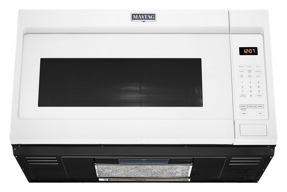 Maytag MMV1175JW Over-The-Range Microwave With Stainless Steel Cavity - 1.9 Cu. Ft.