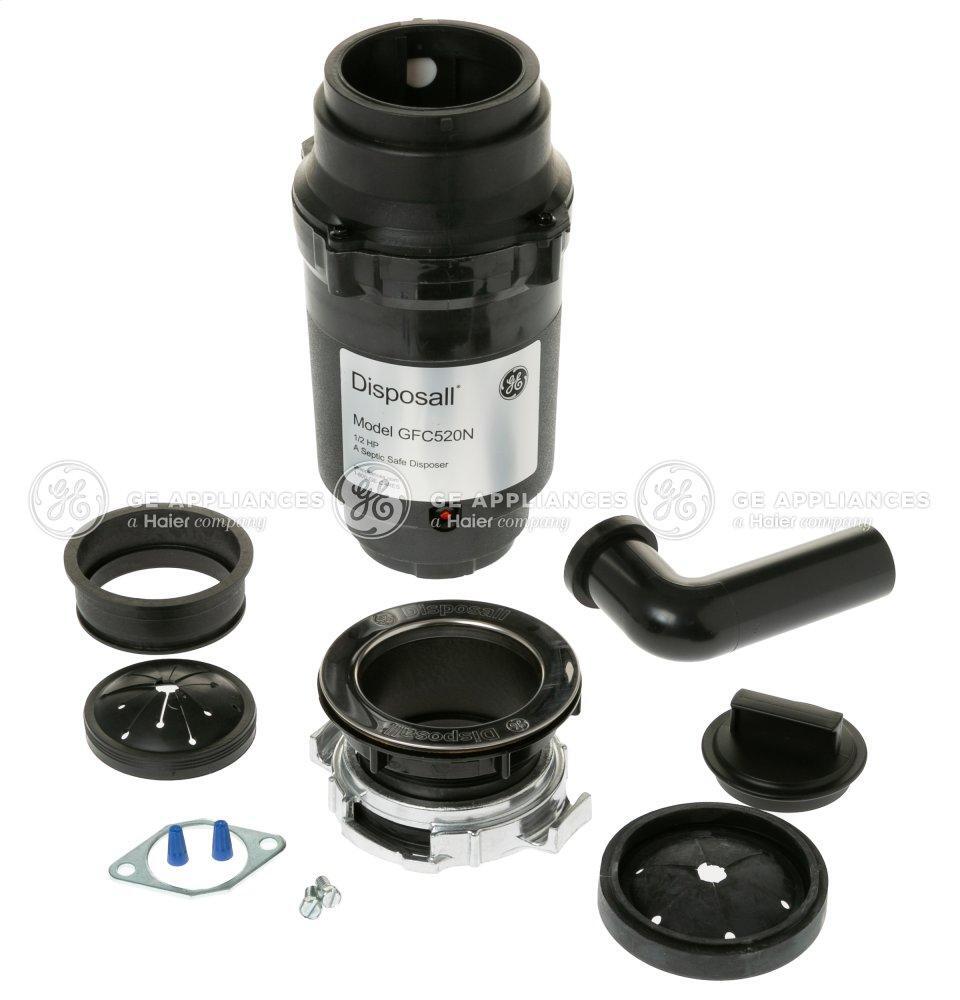 Ge Appliances GFC520N Ge® 1/2 Hp Continuous Feed Garbage Disposer - Non-Corded