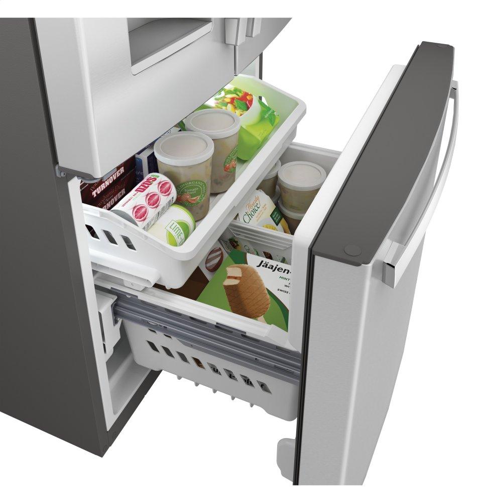 Ge Appliances GFE24JSKSS Ge® Energy Star® 23.6 Cu. Ft. French-Door Refrigerator