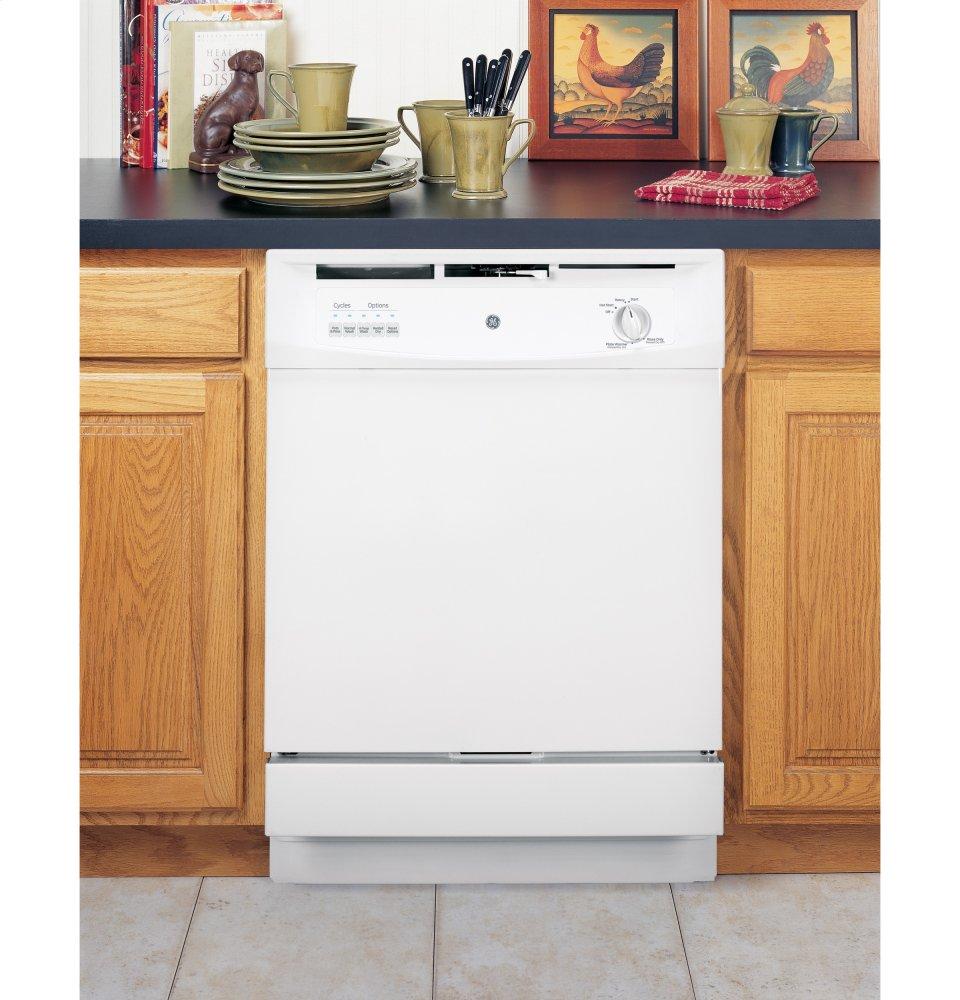 Ge Appliances GSD3300KWW Ge® Built-In Dishwasher