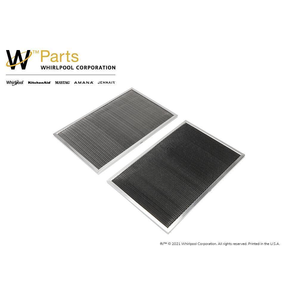 Amana W10386873 Range Hood Charcoal Filters