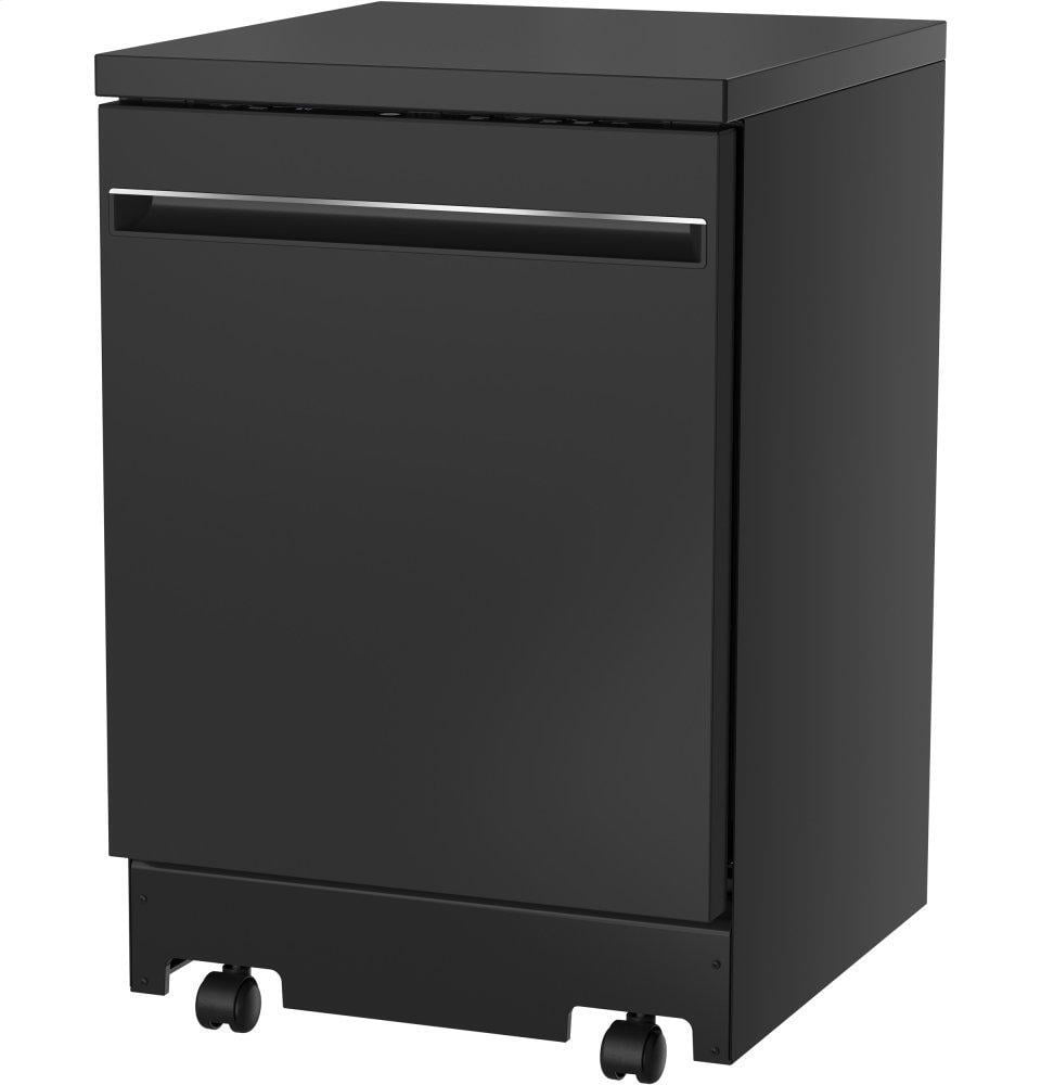 Ge Appliances GPT225SGLBB Ge® 24" Stainless Steel Interior Portable Dishwasher With Sanitize Cycle