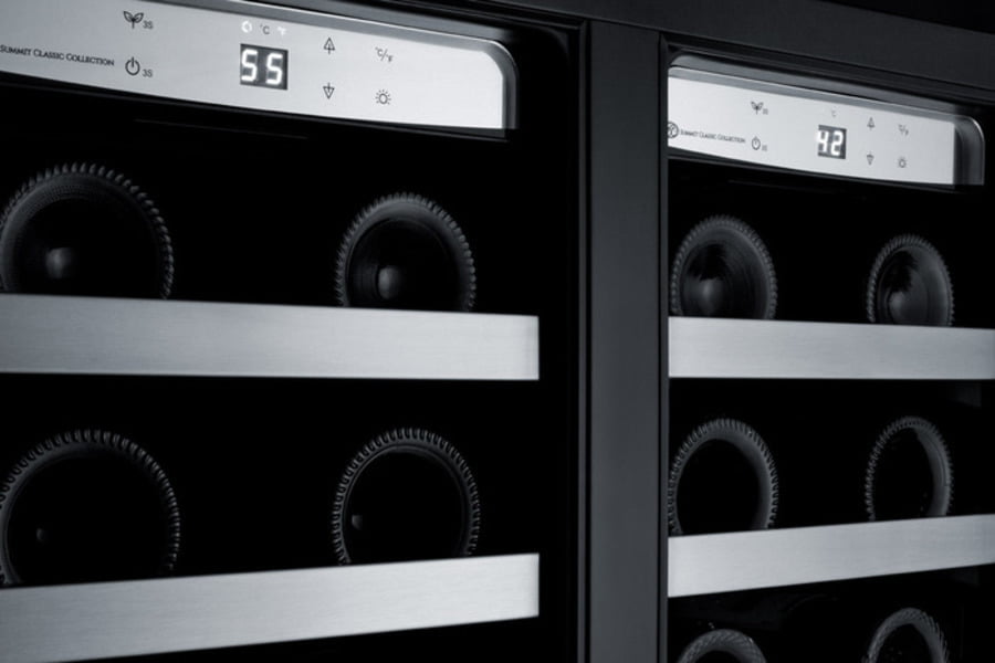 Summit CLFD24WCCSS 24" Wide Built-In Wine Cellar