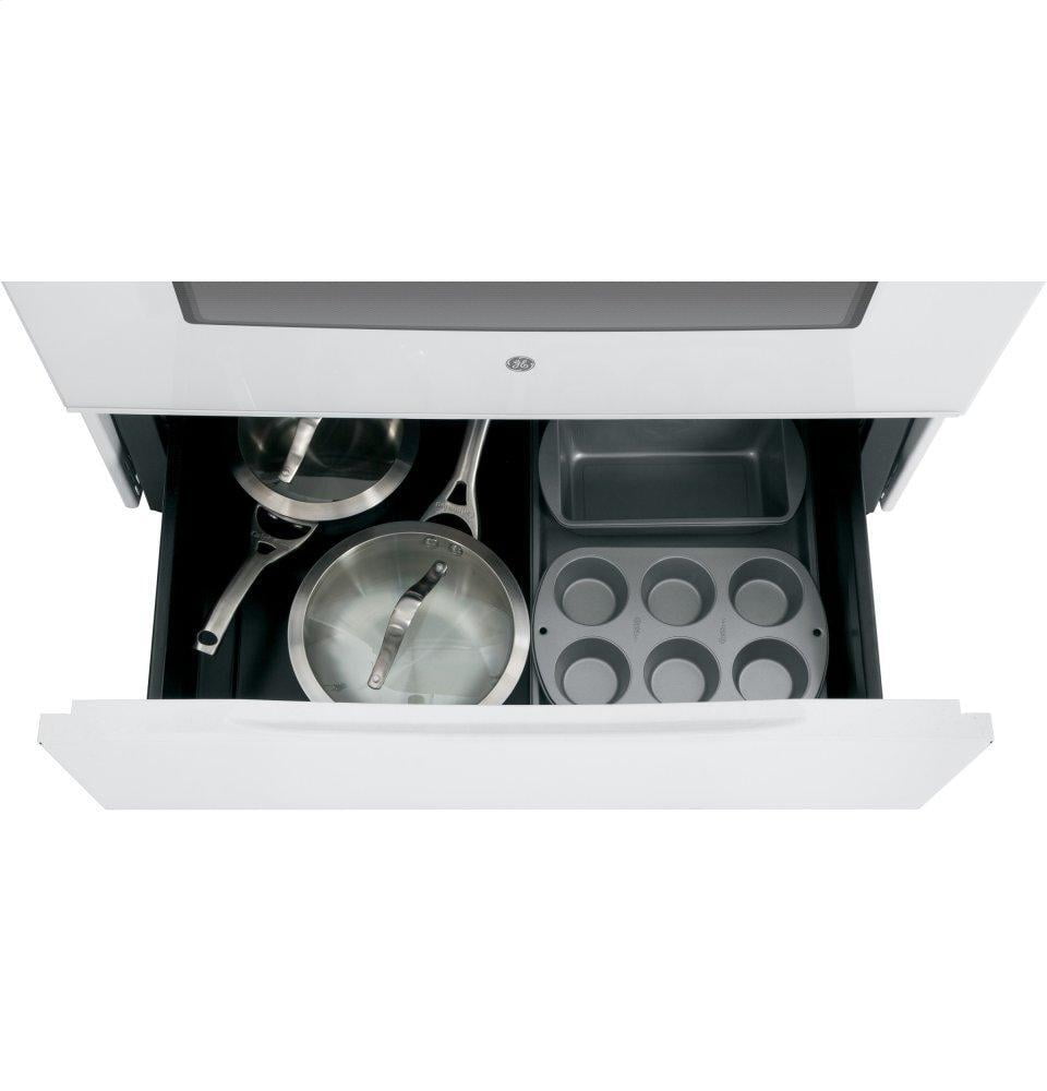 Ge Appliances JB258DMWW Ge® 30" Free-Standing Self-Clean Electric Range
