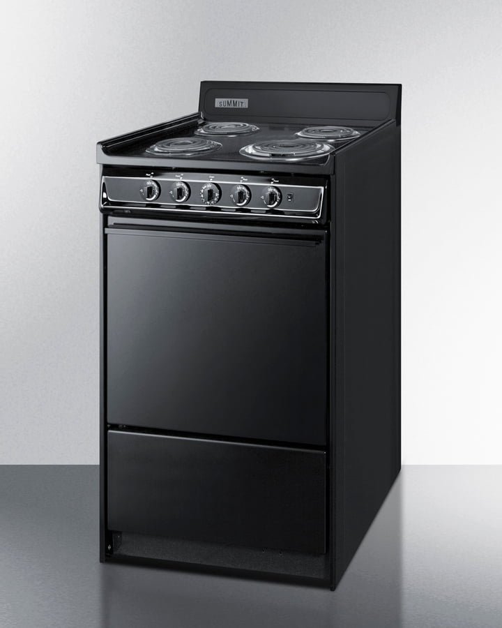 Summit TEM110C 20" Wide Electric Coil Range