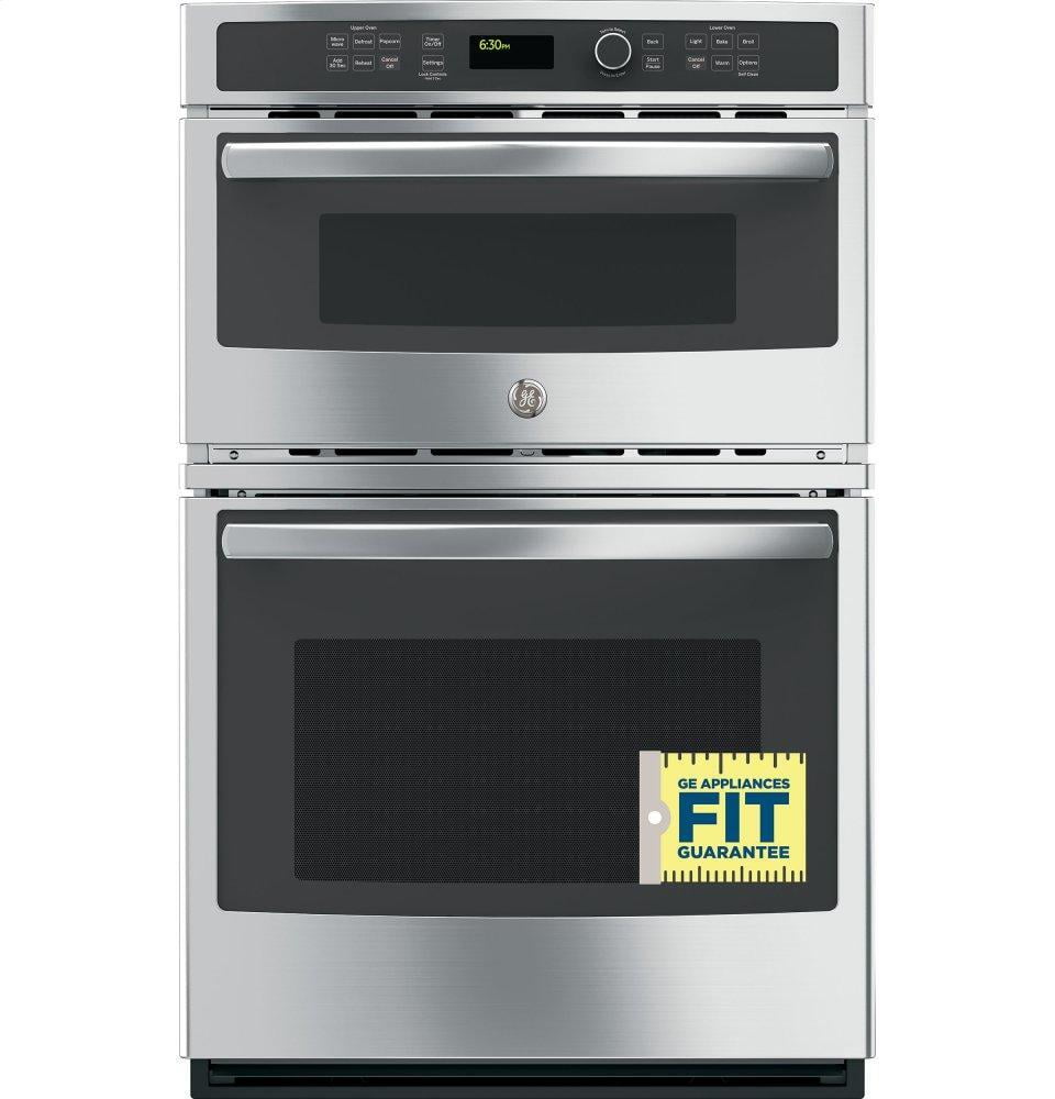 Ge Appliances JK3800SHSS Ge® 27" Built-In Combination Microwave/Thermal Wall Oven