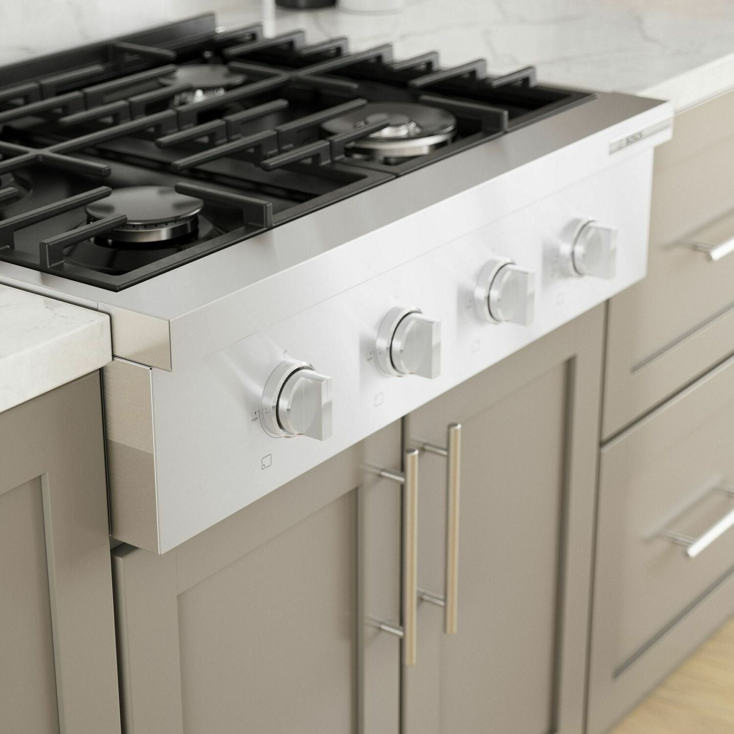 Bosch RGM8058UC 800 Series Gas Rangetop 30'' Stainless Steel Rgm8058Uc