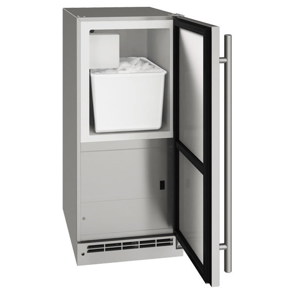 U-Line UOCR115SS01A 15" Crescent Ice Maker With Stainless Solid Finish (115 V/60 Hz Volts /60 Hz Hz)