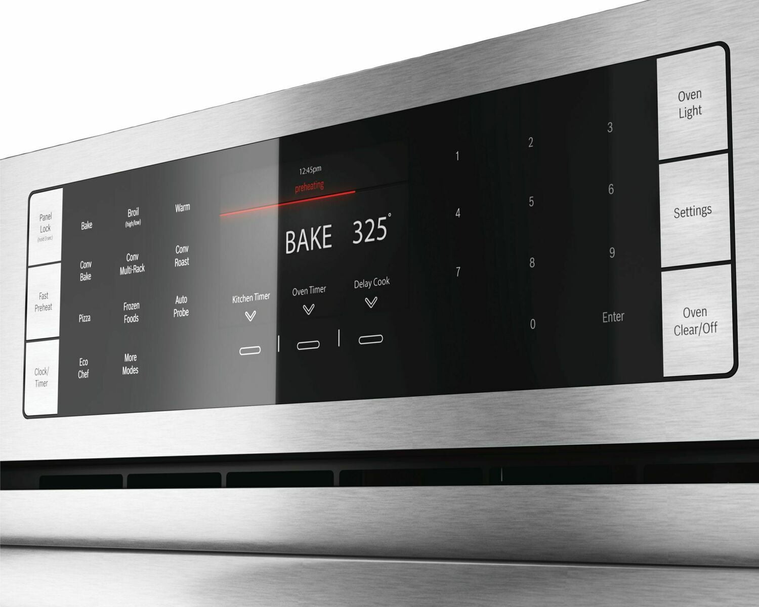 Bosch HBLP451UC Benchmark Series, 30", Single Wall Oven, Ss, Eu Conv., Tft Touch Control