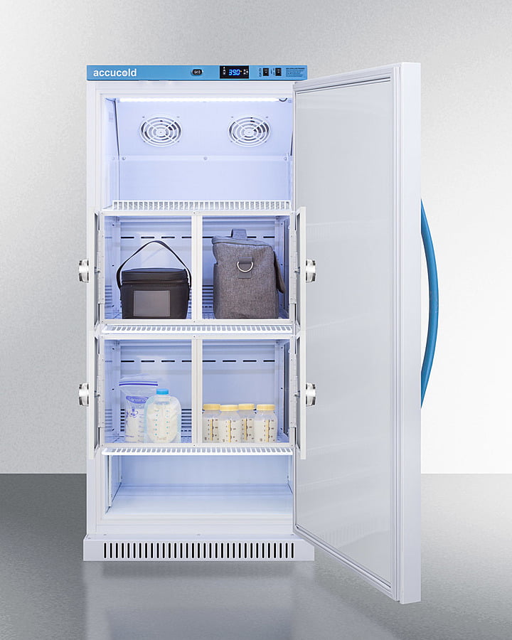 Summit MLRS8MCLK 8 Cu.Ft. Momcube Breast Milk Refrigerator