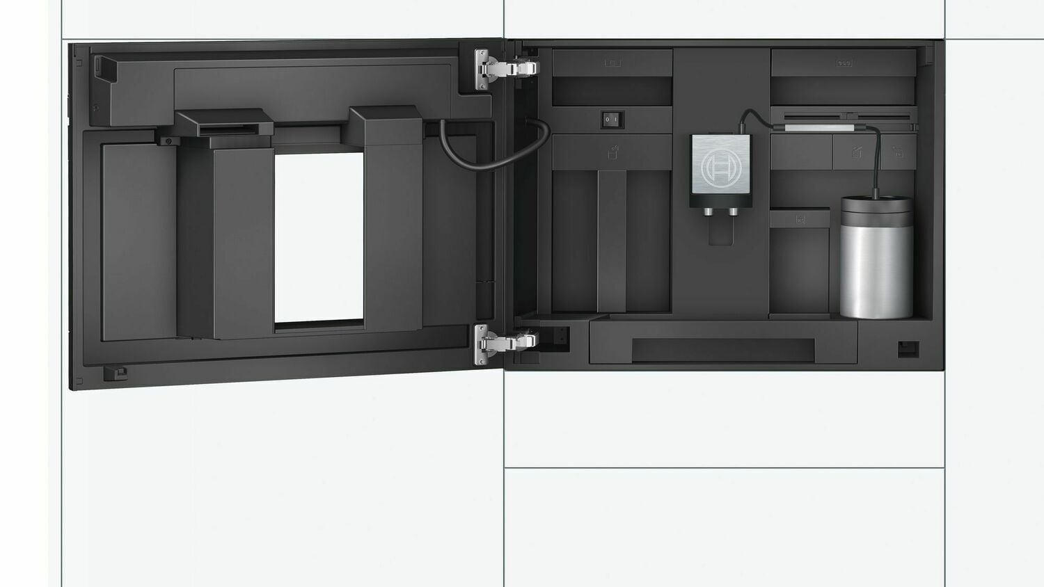 Bosch BCM8450UC 800 Series, Built-In Coffee Machine With Home Connect