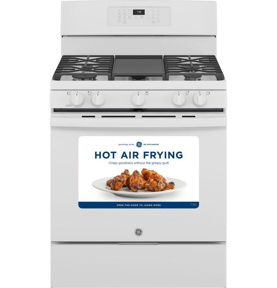Ge Appliances JGB735DPWW Ge® 30" Free-Standing Gas Convection Range With No Preheat Air Fry