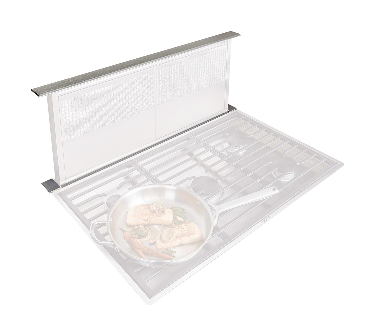 Wolf 828291 Contemporary Cooktop/Downdraft Trim