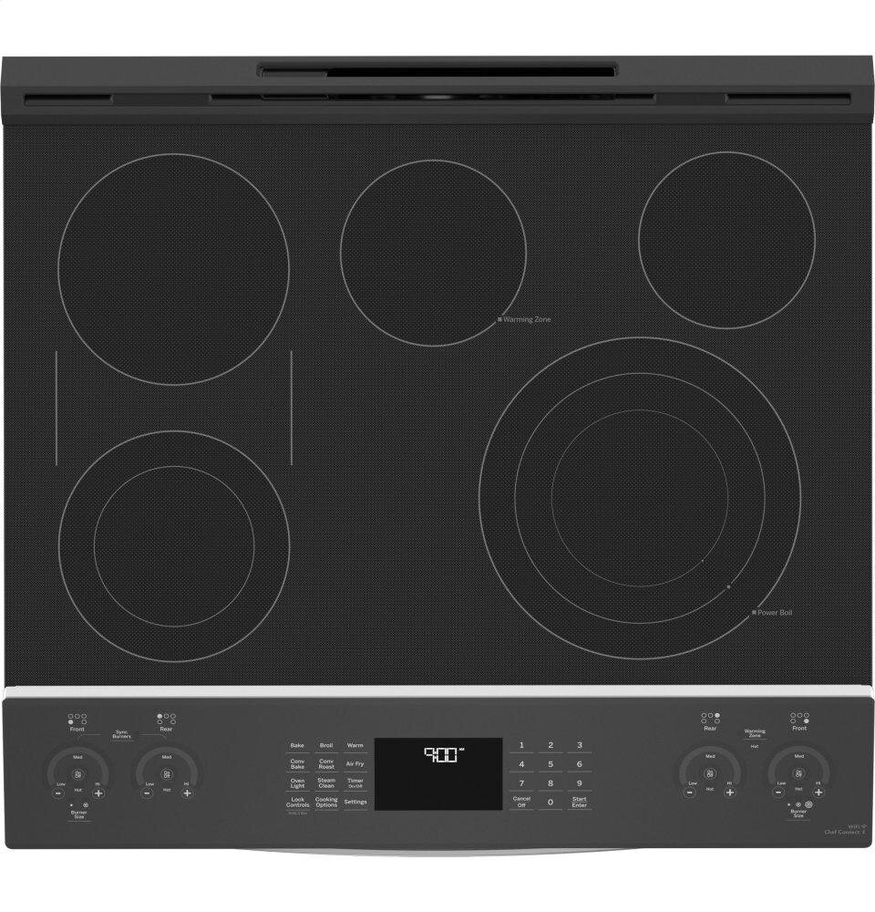 Ge Appliances PSS93YPFS Ge Profile™ 30" Smart Slide-In Electric Convection Fingerprint Resistant Range With No Preheat Air Fry