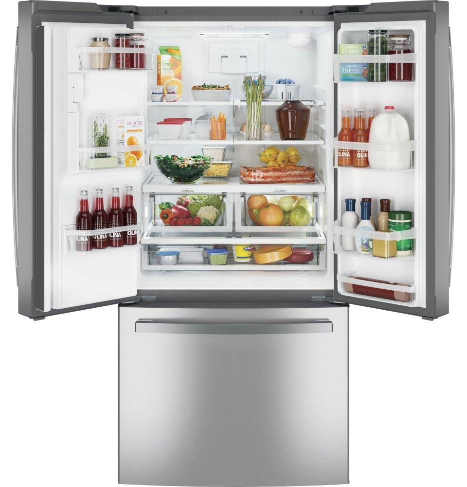 Ge Appliances GFE24JSKSS Ge® Energy Star® 23.6 Cu. Ft. French-Door Refrigerator