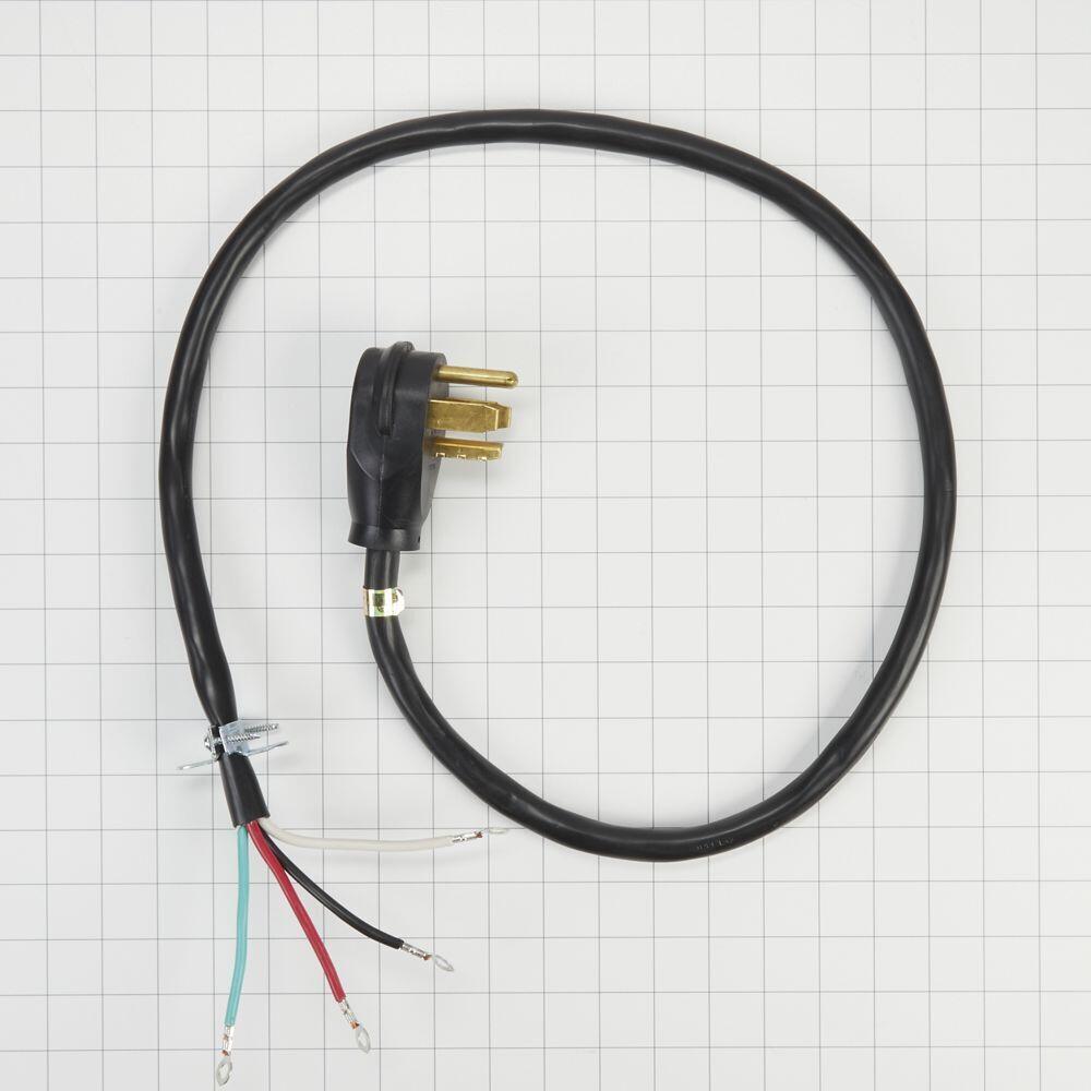 Maytag PT400L Dryer Power Cord - Black