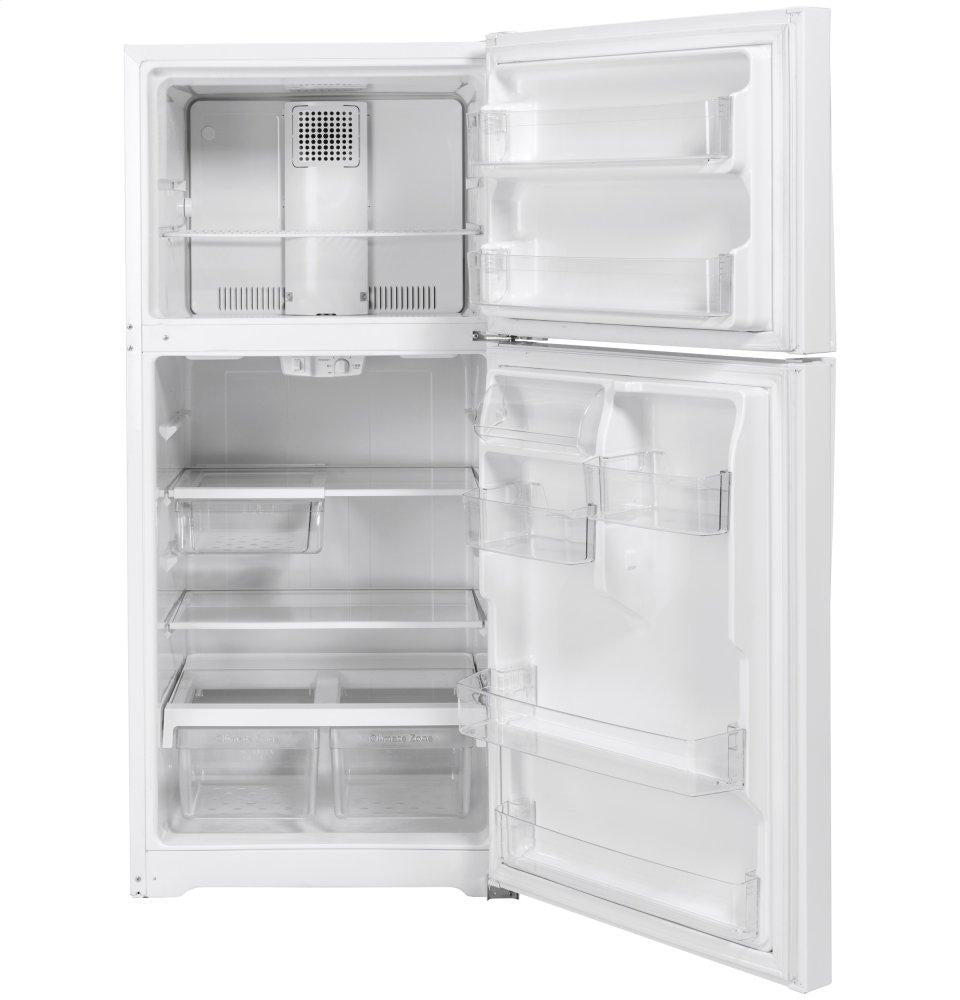 Ge Appliances GTE19JTNRWW Ge® Energy Star® 19.2 Cu. Ft. Top-Freezer Refrigerator