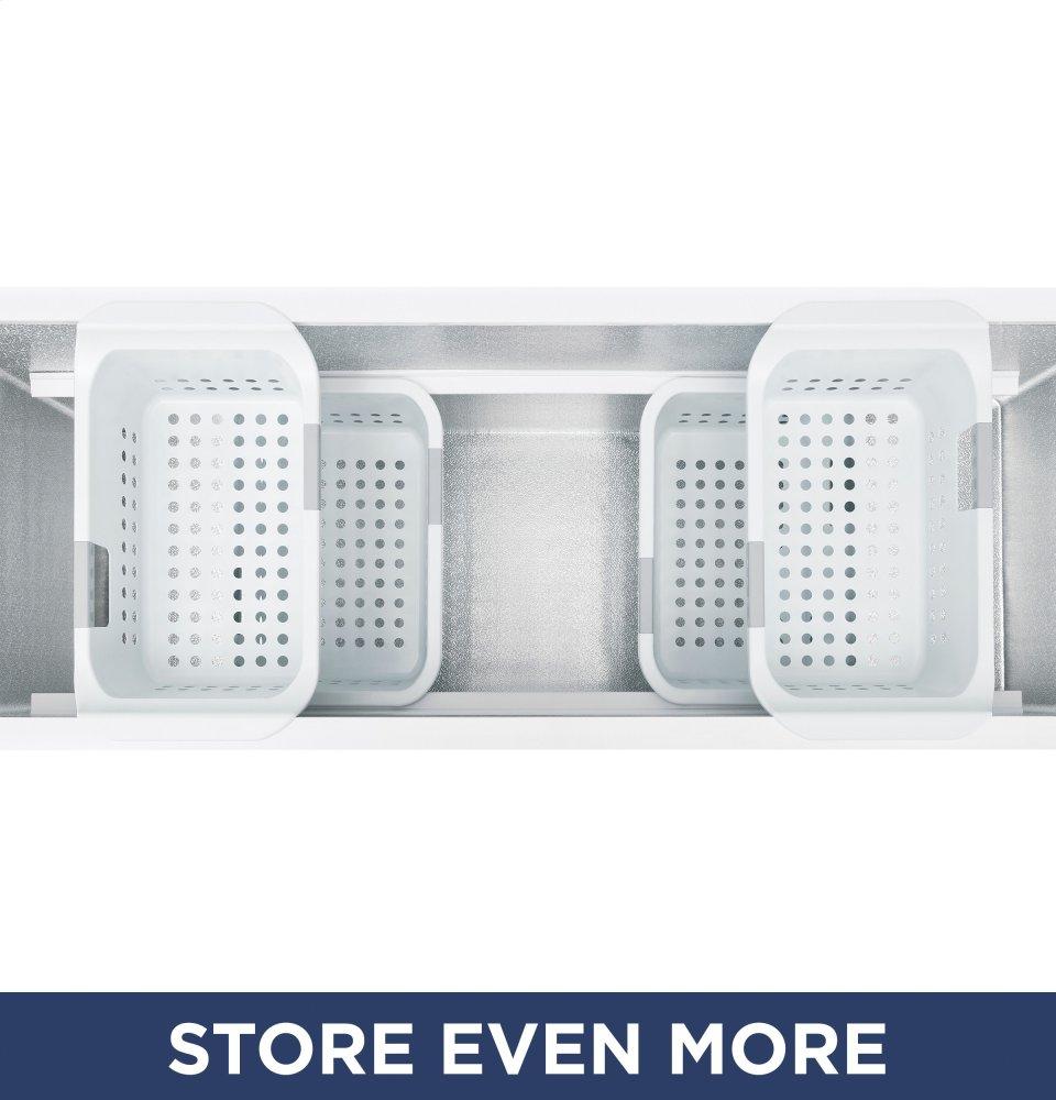 Ge Appliances FCM16DLWW Ge® 15.7 Cu. Ft. Manual Defrost Chest Freezer