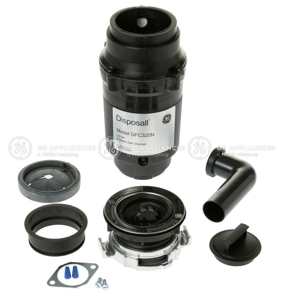 Ge Appliances GFC320N Ge1/3 Hp Continuous Feed Garbage Disposer Non-Corded