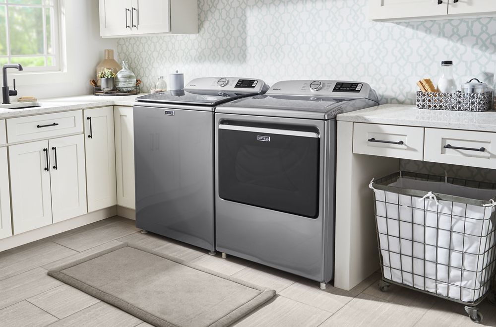 Maytag MGD6230HC Smart Capable Top Load Gas Dryer With Extra Power Button - 7.4 Cu. Ft.